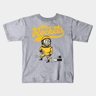 Defunct Grand Rapids Rockets Hockey Team Kids T-Shirt